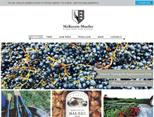 Tablet Screenshot of mckenziemueller.com